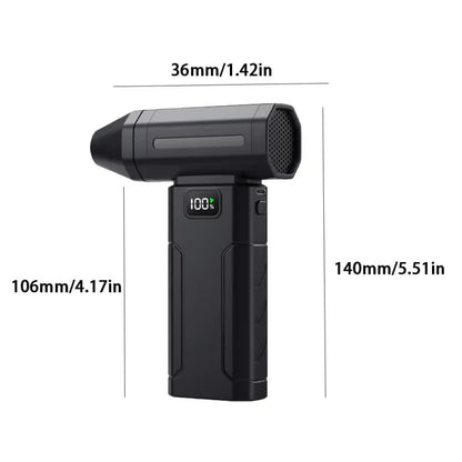 130000RPM Powerful Air Blower Turbo Jet Blower Brushless Motor Turbo Fan Jet Fan Cleaning Air Duster Blower Air Puissant Tool
